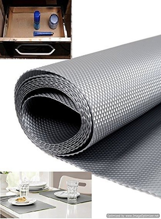 Perfect Pricee Perfect PVC Beautiful, Useful and Multipurpose Full Length 5 Meter Anti Slip Grip Mat, Color - Grey by by Perfect Pricee � - Image 2